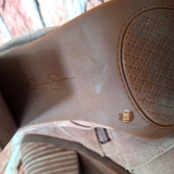 Jessica Simpson Cassley Ankle Boots Color: Rose Taupe - Picture 14 of 16